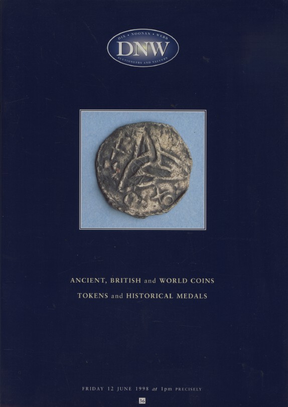 DNW June 1998 Ancient, British & World Coins, Tokens & Historical Medals