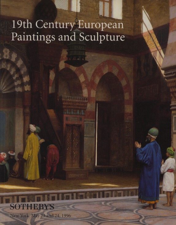 Sothebys May 1996 19th Century European Paintings and Sculpture - Click Image to Close