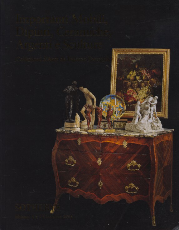 Sothebys Dec 1996 Important Furniture, Paintings, Ceramics, Silver & Sculptures