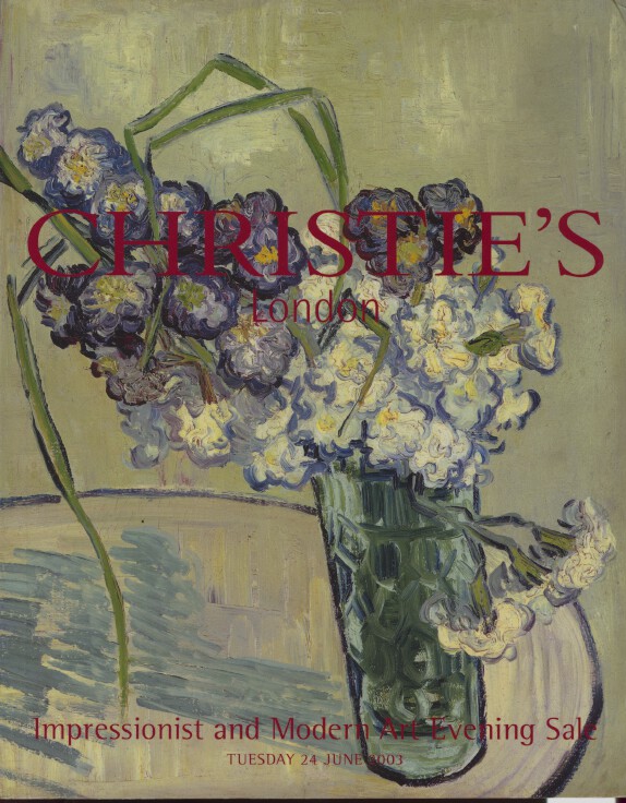 Christies June 2003 Impressionist and Modern Art