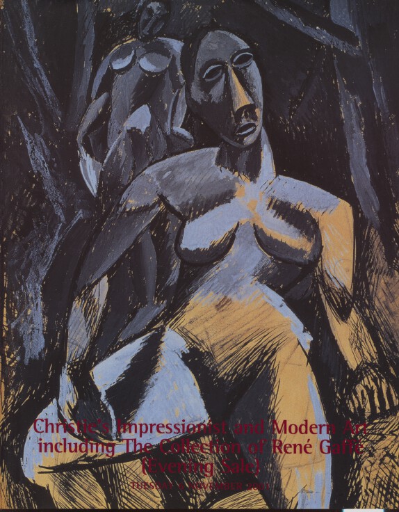 Christies November 2001 Impressionist and Modern Art inc. Rene Gaffe Collection