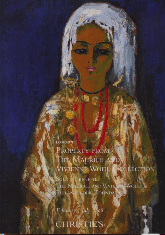 Christies February - July 2008 The Maurice & Vivienne Wohl Collection