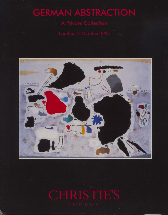 Christies October 1997 German Abstraction - A Private Collection