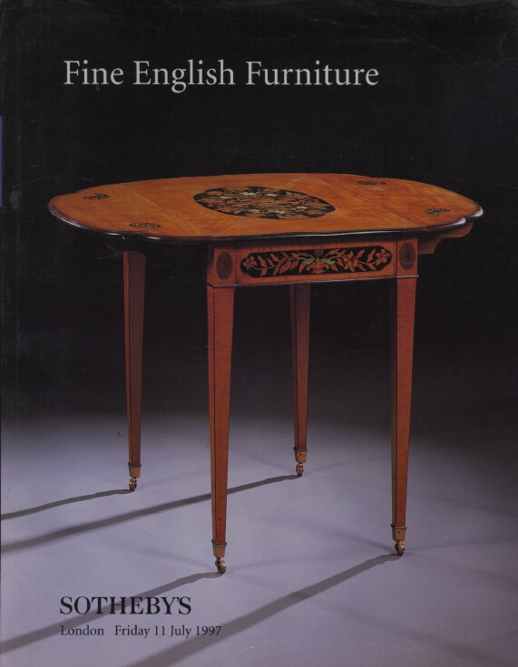 Sothebys July 1997 Fine English Furniture