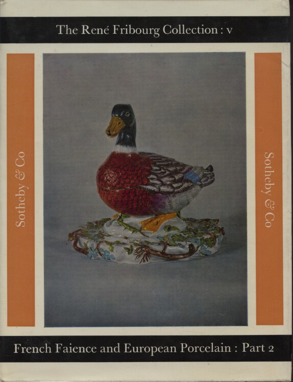 Sothebys Oct 1963 Fribourg Collection French Faience & European (Digital only)