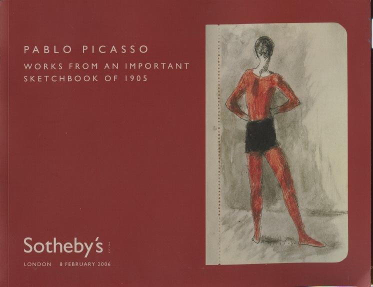 Sothebys February 2006 Pablo Picasso Works from an Important Sketchbook of 1905