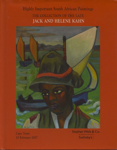 Sothebys Feb 2007 Kahn Collection of Highly Important South African Paintings HB - Click Image to Close