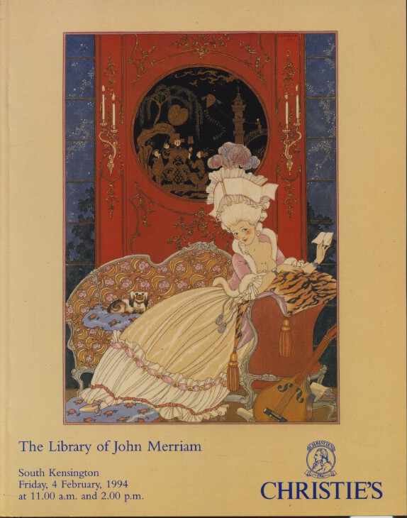 Christies Feb 1994 Antiquarian & Modern Illustrated Books John Merriam Library
