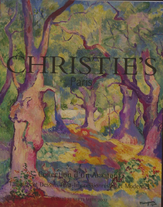 Christies September 2002 Post-Impressionist and Modern Art