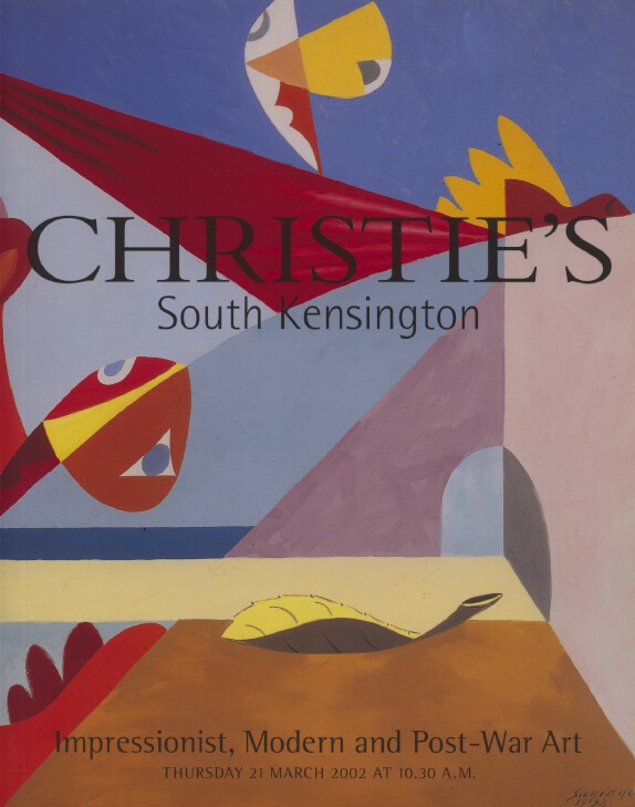 Christies March 2002 Impressionist, Modern and Post-War Art