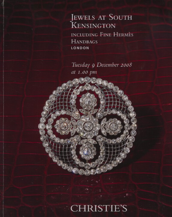 Christies December 2008 Jewels at South Kensington inc. Fine Hermes Handbags - Click Image to Close