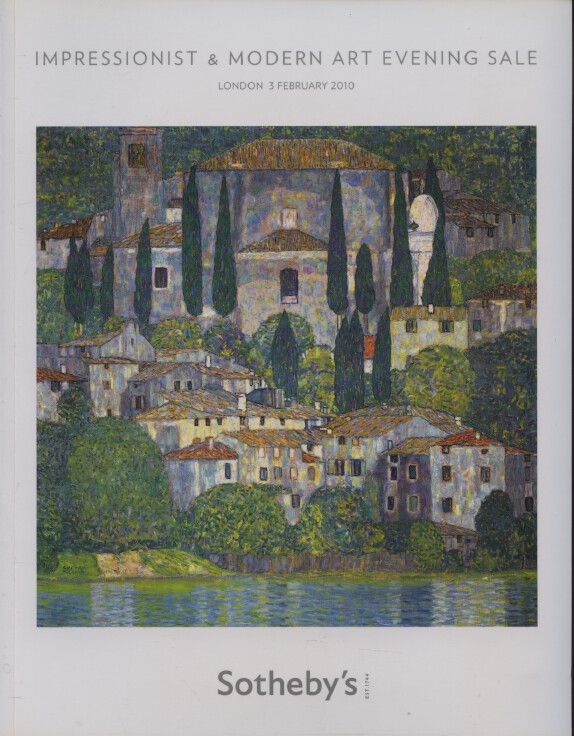 Sothebys February 2010 Impressionist & Modern Art Evening Sale