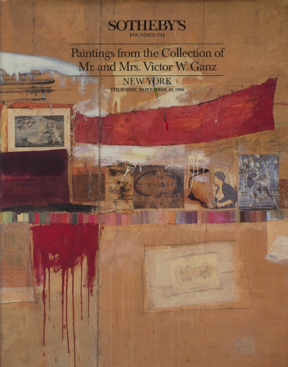 Sothebys November 1988 Paintings from the Collection of Mr and Mrs Victor W Ganz