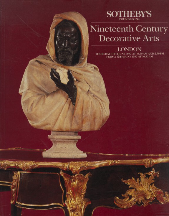 Sothebys June 1987 Nineteenth Centusy Decorative Arts