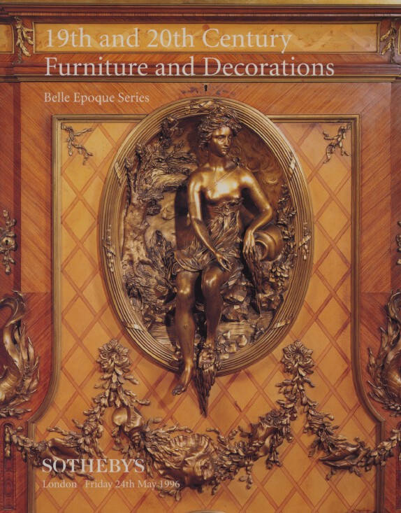 Sothebys May 1996 19th and 20th Century Furniture & Decorations
