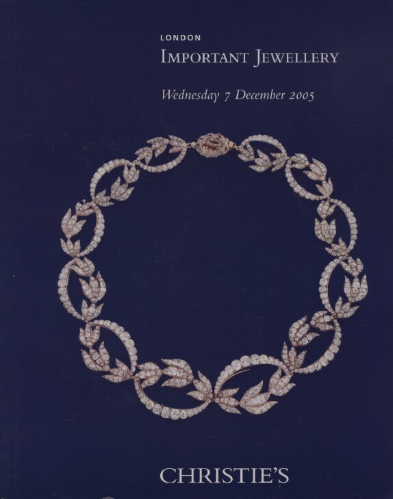 Christies December 2005 Important Jewellery