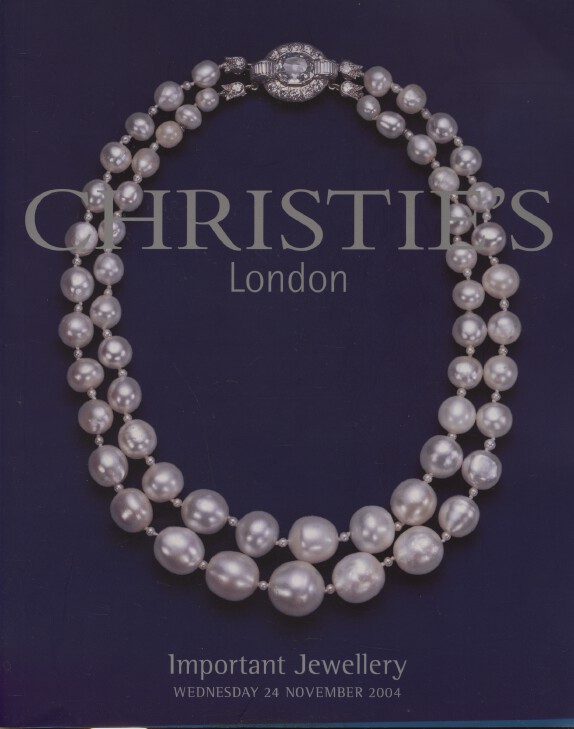 Christies November 2004 Important Jewellery
