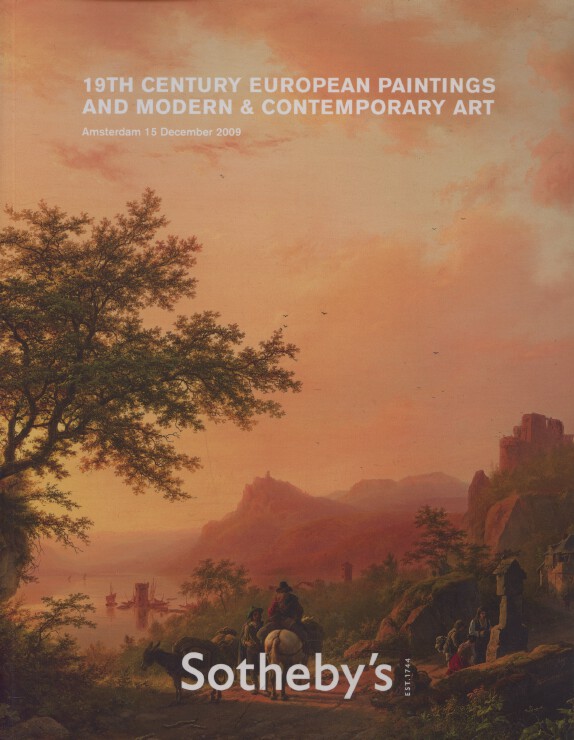 Sothebys Dec 2009 19th Century European Paintings & Modern & Contemporary Art