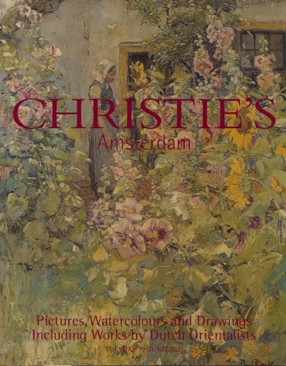 Christies June 2001 Pictures, Watercolours & Drawings inc. Dutch (Digital Only)