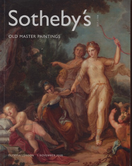 Sothebys November 2005 Old Master Paintings