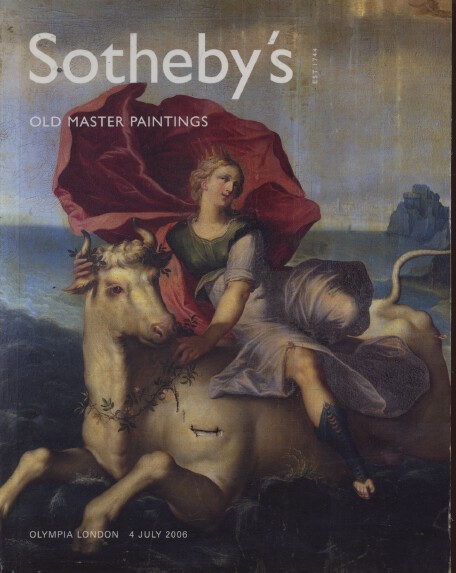 Sothebys July 2006 Old Master Paintings