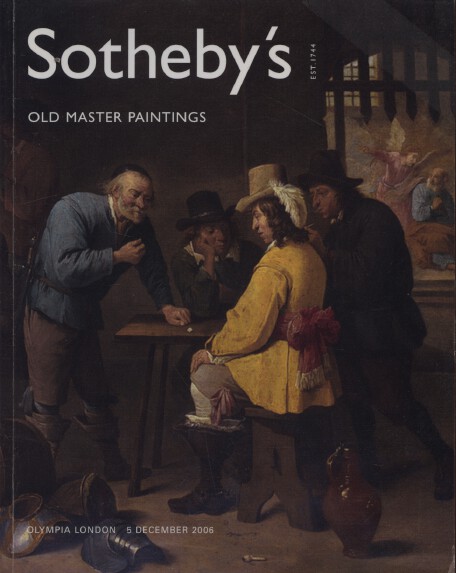 Sothebys December 2006 Old Master Paintings
