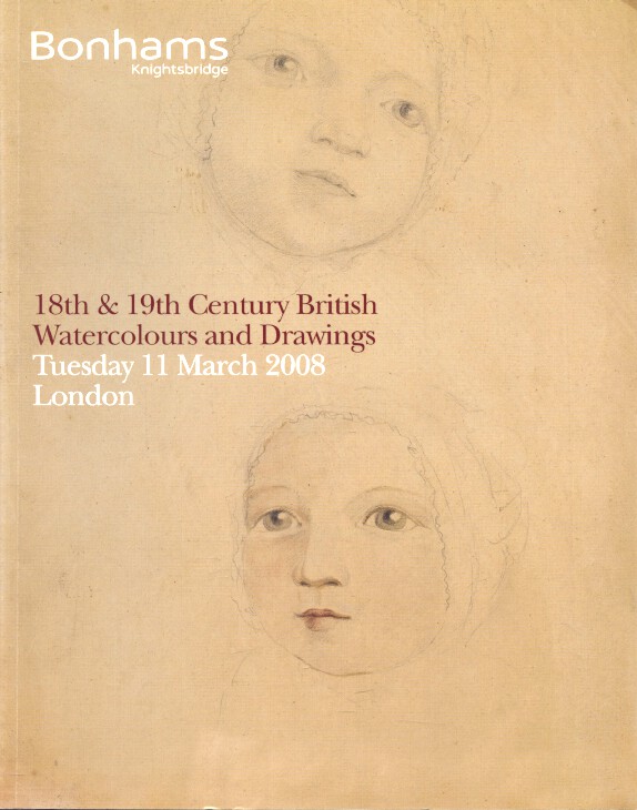 Bonhams March 2008 18th & 19th Century British Watercolours and Drawings