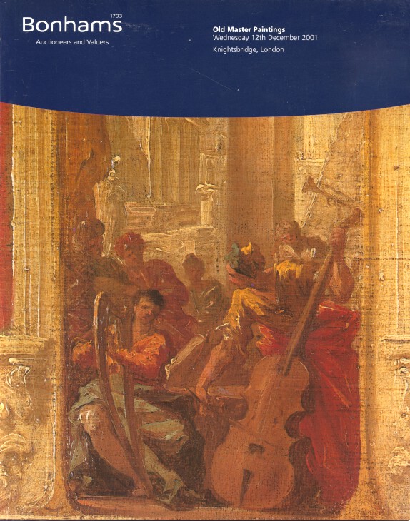 Bonhams December 2001 Old Master Paintings (Digital only)