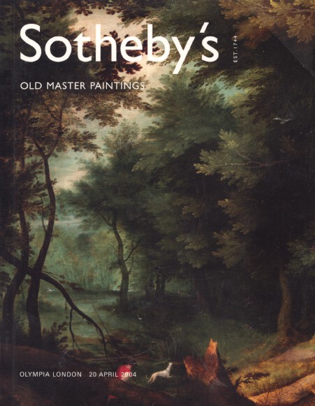 Sothebys April 2004 Old Master Paintings