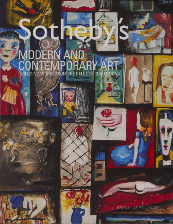 Sothebys March 2005 Modern & Contemporary Art including Deloitte Collection