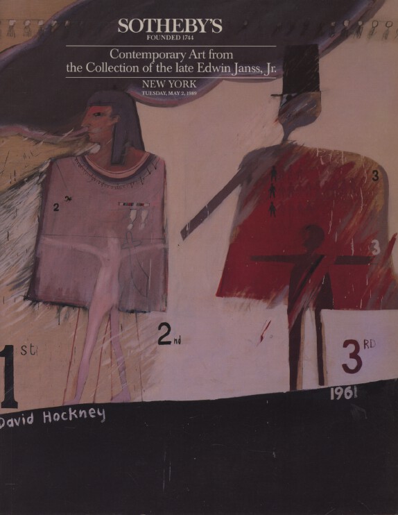 Sothebys May 1989 Contemporary Art from the Collection of Edwin Janss, Jr.