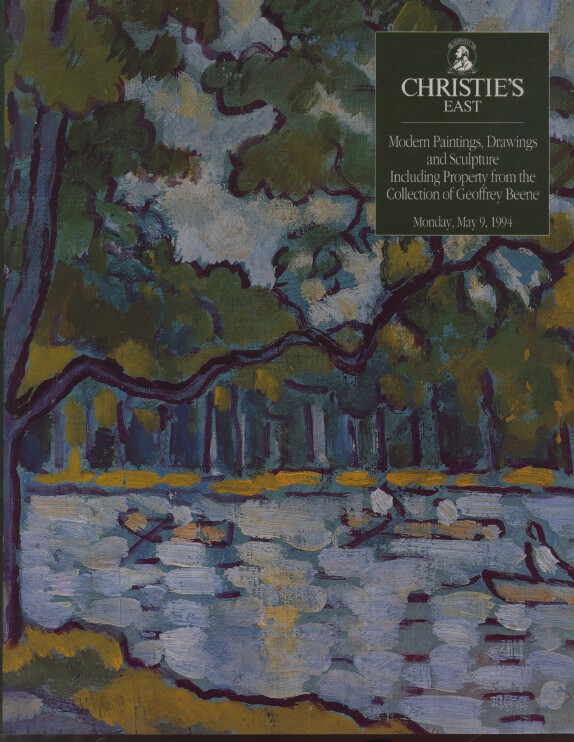 Christies May 1994 Modern Paintings, Drawings & Sculpture inc. Beene Collection