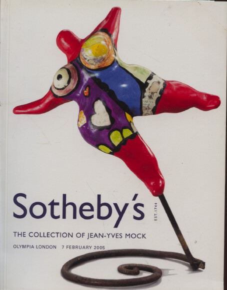 Sothebys February 2005 The Collection of Jean-Yves Mock