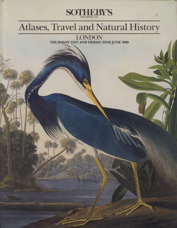 Sothebys June 1990 Atlases, Travel and Natural History