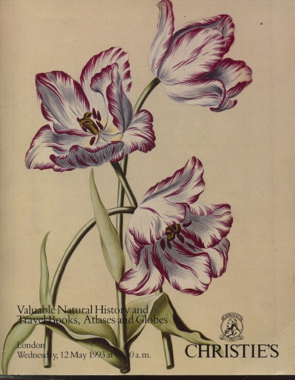 Christies May 1993 Valuable Natural History, Travel Books, Atlases & Globes
