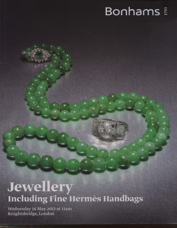 Bonhams May 2012 Jewellery including Fine Hermes Handbags - Click Image to Close