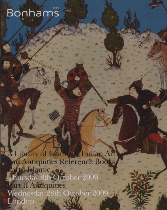 Bonhams Oct 2009 Library of Islamic & Indian Art & Antiquities Reference Books