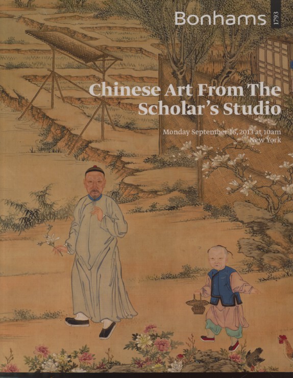Bonhams September 2013 Chinese Art from the Scholar's Studio inc. Snuff Bottles