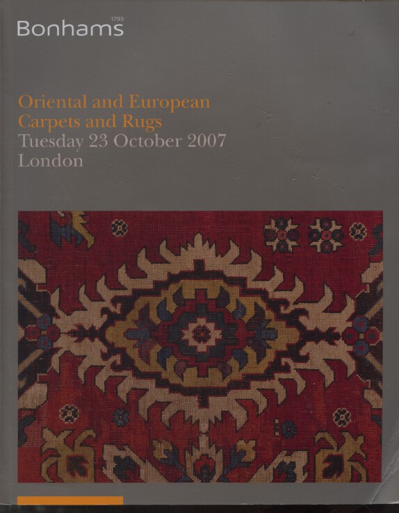 Bonhams October 2007 Oriental & European Carpets and Rugs