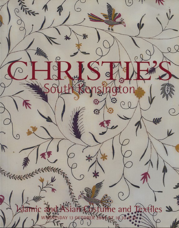 Christies October 2004 Islamic and Asian Costume and Textiles (Digital only)