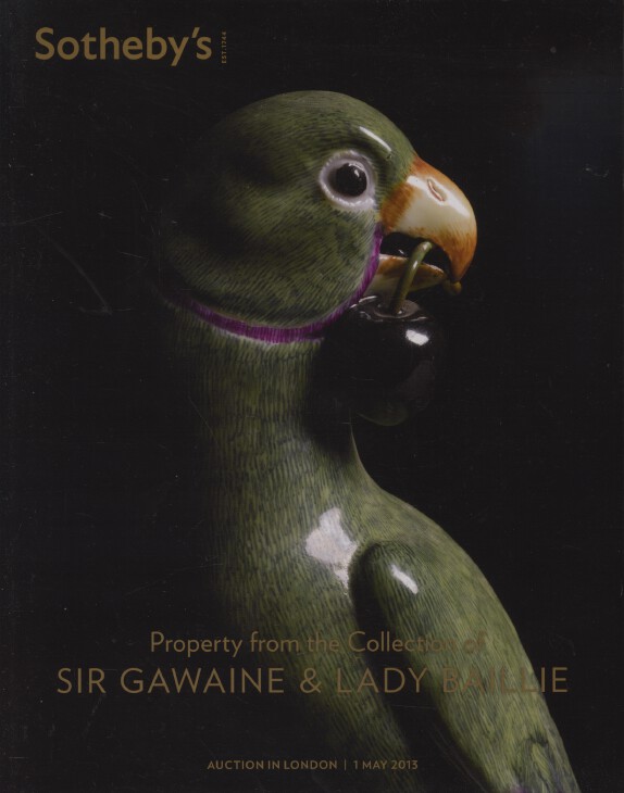 Sothebys May 2013 Collection of Porcelain Birds & Animals - Sir Gawaine Baillie