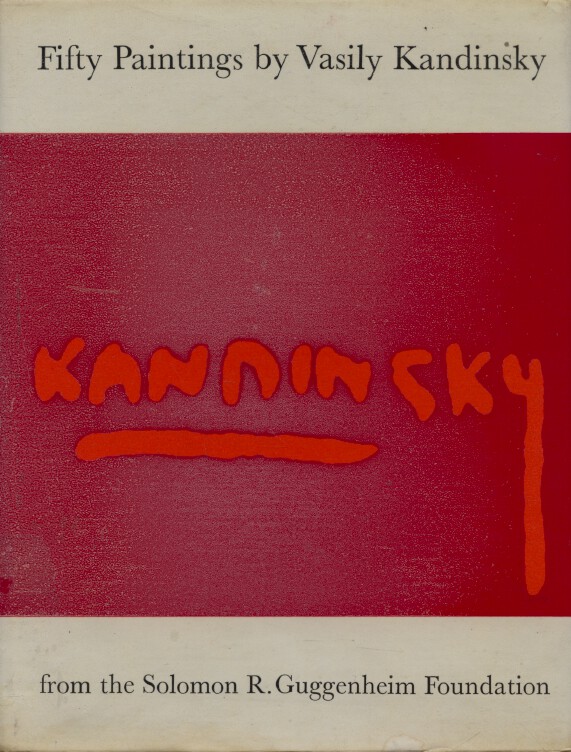 Sothebys June 1964 Fifty Paintings by Vasily Kandinsky HARDBACK