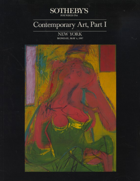 Sothebys May 1987 Contemporary Art, Part I (Digital only)