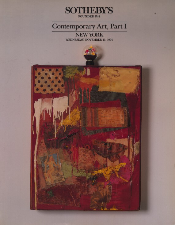 Sothebys November 1991 Contemporary Art, Part I