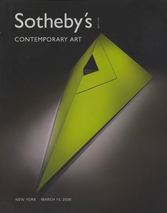 Sothebys March 2006 Contemporary Art (Digital only)