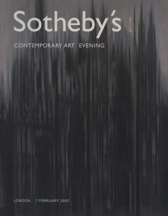 Sothebys February 2002 Contemporary Art Evening