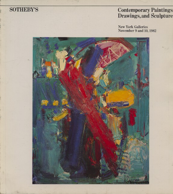 Sothebys November 1982 Contemporary Paintings, Drawings & Sculpture