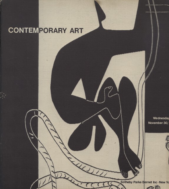 Sothebys November 1977 Contemporary Art