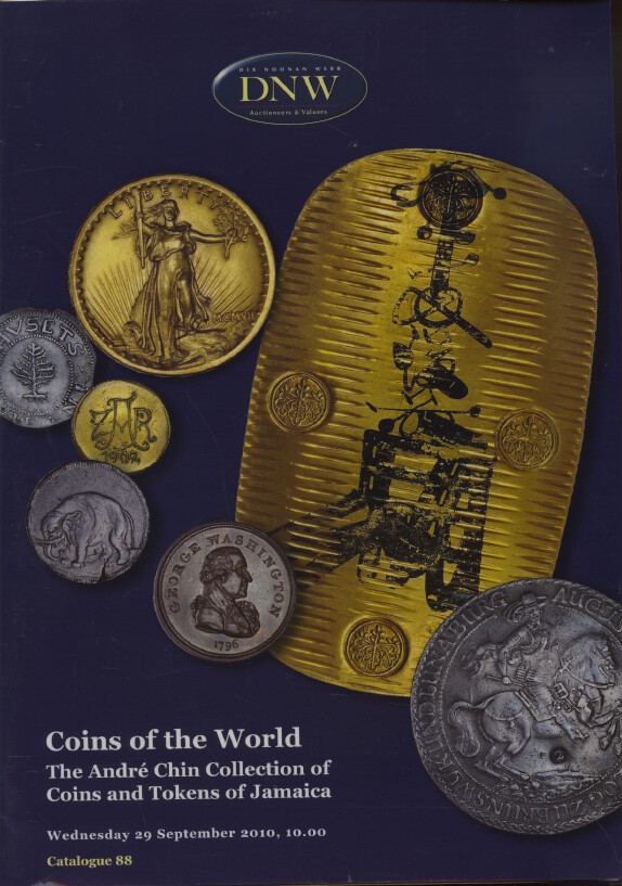 DNW Sept 2010 Coins of the World, Andre Chin Collection Jamaican Coins & Tokens