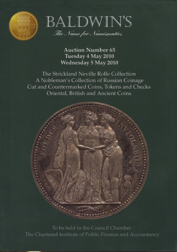 Baldwins May 2010 Strickland Neville Rolfe Collection, Russian Coinage, Coins ..